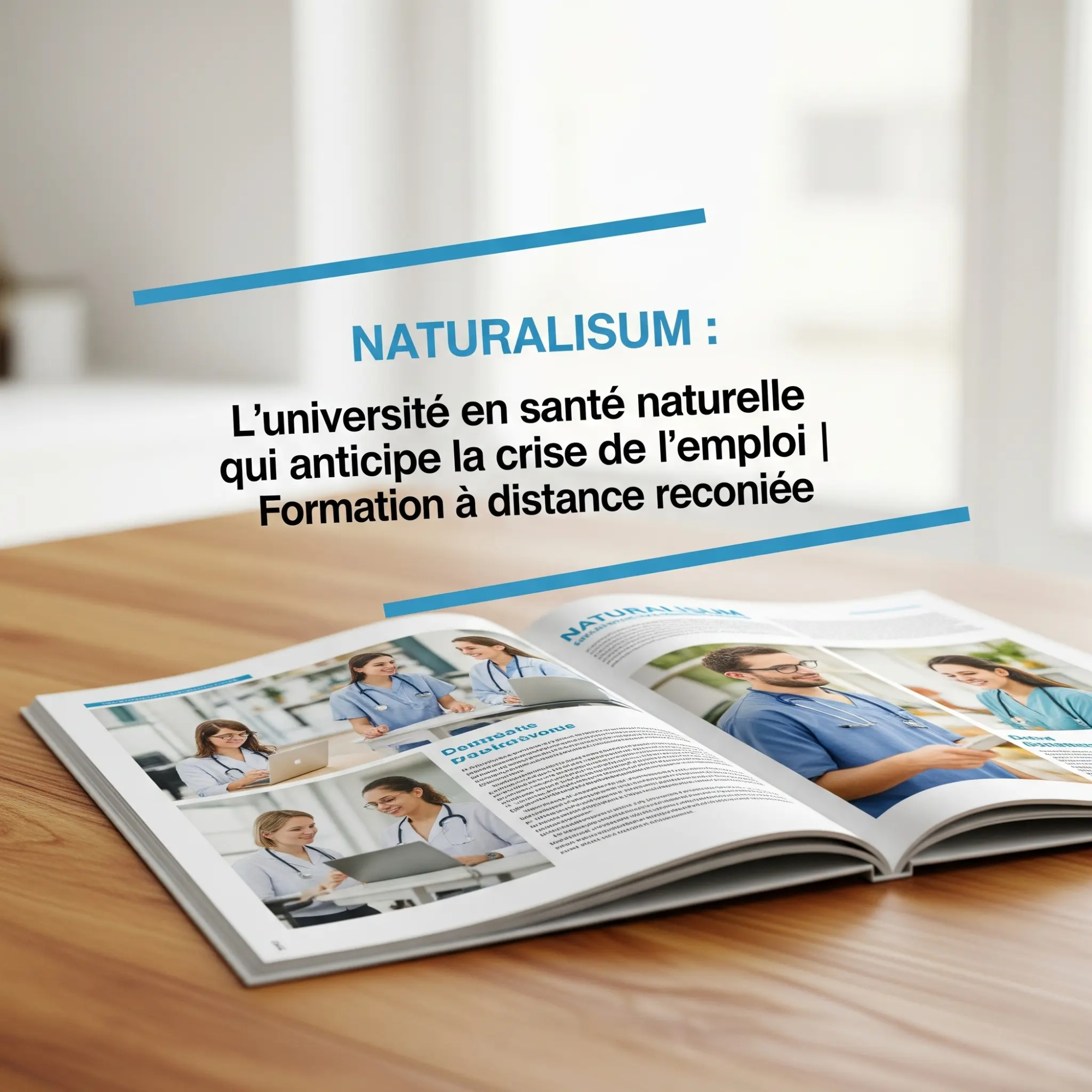 Naturalisum : L’université en santé naturelle qui anticipe la crise de l’emploi | Formation à distance reconnue